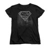 Image for Superman Womans T-Shirt - Skyline