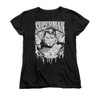 Image for Superman Womans T-Shirt - Super Metal