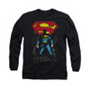 Image for Superman Long Sleeve Shirt - Dark Alley