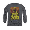 Image for Superman Long Sleeve Shirt - Zod Poster