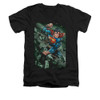 Image for Superman V Neck T-Shirt - Indestructible