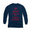 Image for Superman Long Sleeve Shirt - Call Superman