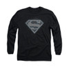 Image for Superman Long Sleeve Shirt - Checkerboard