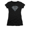 Image for Superman Girls T-Shirt - Checkerboard