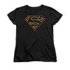 Image for Superman Womans T-Shirt - Colored Shield