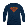 Image for Superman Long Sleeve Shirt - Messy S