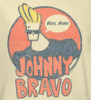 Image Closeup for Johnny Bravo Wants Me Girls Shirt