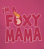 Image Closeup for Johnny Bravo I'm a Foxy Mama Woman's T-Shirt