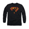 Image for Superman Long Sleeve Shirt - S Shield Knockout