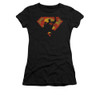 Image for Superman Girls T-Shirt - S Shield Knockout