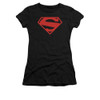 Image for Superman Girls T-Shirt - 52 Red Block