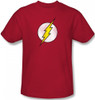 Image Closeup for Flash Distressed Logo T-Shirt