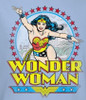 Image Closeup for Wonder Woman Star of Paradise Island Woman's T-Shirt