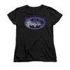 Image for Batman Womans T-Shirt - Cracked Shield