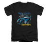 Image for Batman V Neck T-Shirt - Nice Wheels