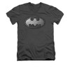 Image for Batman V Neck T-Shirt - Duct Tape Logo