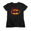 Image for Batman Womans T-Shirt - Joker Graffiti