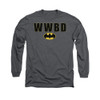 Image for Batman Long Sleeve Shirt - WWBD Logo