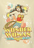 Image Closeup for Wonder Woman Strength & Beauty Girls Shirt