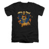 Image for Batman V Neck T-Shirt - Pumpkin Burst