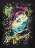 Image Closeup for Wonder Woman Color Block Woman's T-Shirt