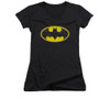 Image for Batman Girls V Neck - Bats In Logo