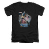 Image for Batman V Neck T-Shirt - Batman Mech