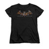 Image for Batman Arkham Asylum Womans T-Shirt - Arkham Asylum Logo