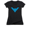Batman Girls V Neck - Nightwing Symbol
