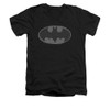 Batman V Neck T-Shirt - Chainmail Shield