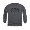 Batman Long Sleeve Shirt - Crackle Bat