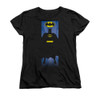 Batman Womans T-Shirt - Batman Block