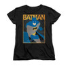 Batman Womans T-Shirt - Simple Bm Poster