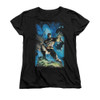 Batman Womans T-Shirt - Stormy Dark Knight