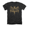 Batman Classic TV Heather T-Shirt - Vintage Logo