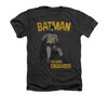 Image Closeup for Batman Classic TV Heather T-Shirt - Caped Crusader