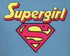 Image Closeup for Supergirl Logo Girls Shirt