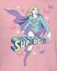 Image Closeup for Supergirl Pastels Woman's T-Shirt