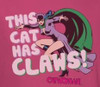 Image Closeup for Catwoman T-Shirt - This Cat Has Claws