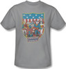 Image Closeup for JLA American Shield T-Shirt