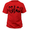 Insane Clown Posse Clown Face Logos T-Shirt