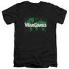 Wargames V Neck T-Shirt - Game Board