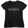 Battlestar Galactica Womans T-Shirt - Logo with Phoenix