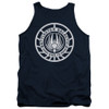 Image for Battlestar Galactica Tank Top - Scratched BSG Logo