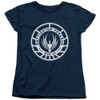 Image for Battlestar Galactica Womans T-Shirt - Pegasus Badge