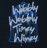 Image Closeup for Doctor Who T-Shirt - Wibbly Wobbly Tardis