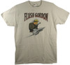 Image Closeup for Flash Gordon T-Shirt - Rocket