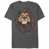 Image for The Lion King Ornate Heather T-Shirt