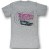 Image for Back to the Future Girls T-Shirt - Geometric Delorean