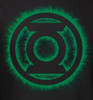 Image Closeup for Green Lantern Green Flame Logo Woman's T-Shirt